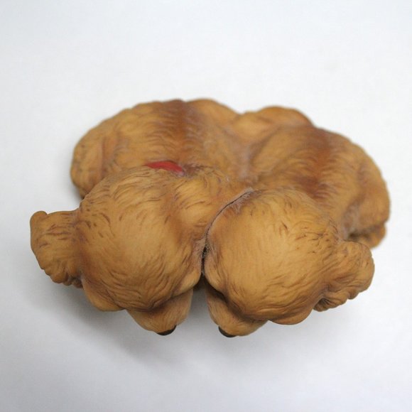 Vintage 1988 Masterpiece Porcelain by Homco Cocker Spaniels Puppy Dogs Figurine - Picture 5 of 8